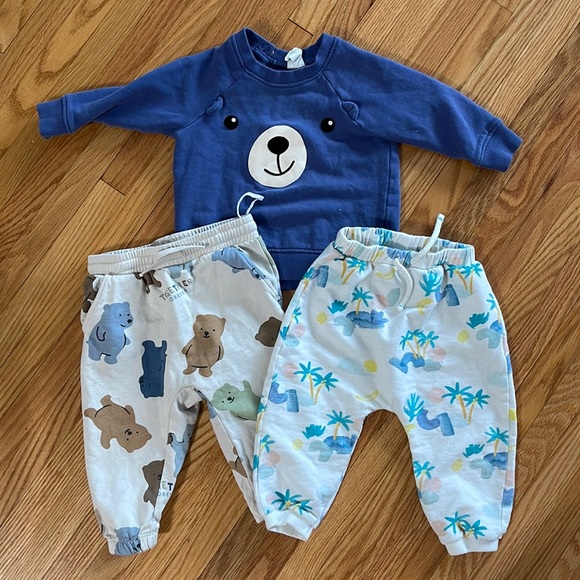 Zara H&M bundle lot outfits bear tropical palm tree - Picture 1 of 5